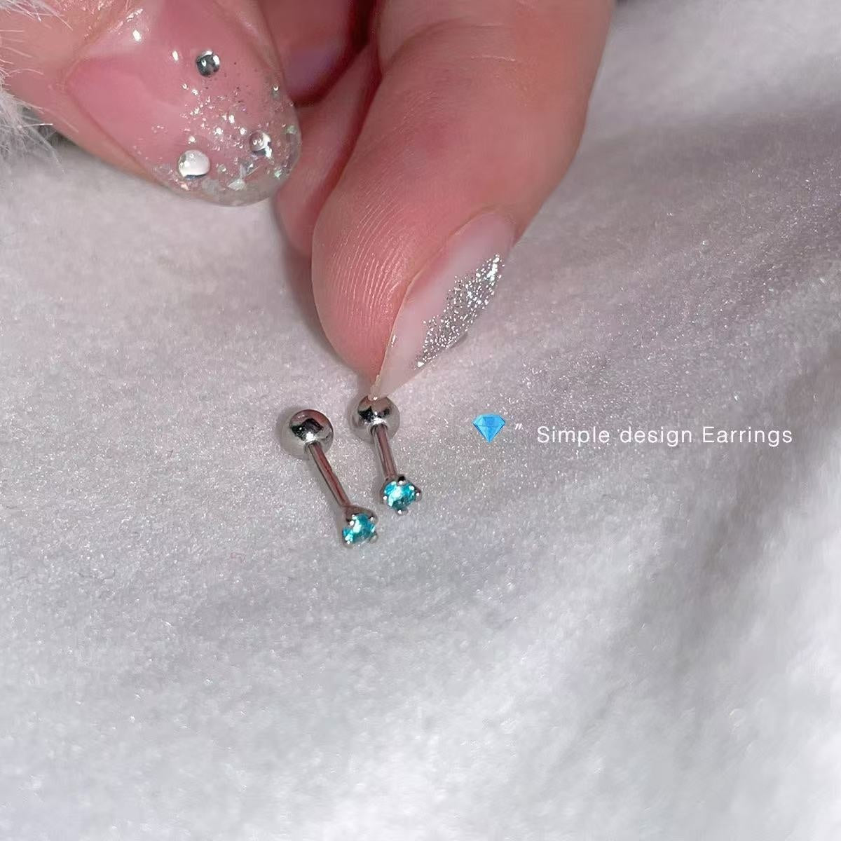 Aros Steel Blue Zircon Four