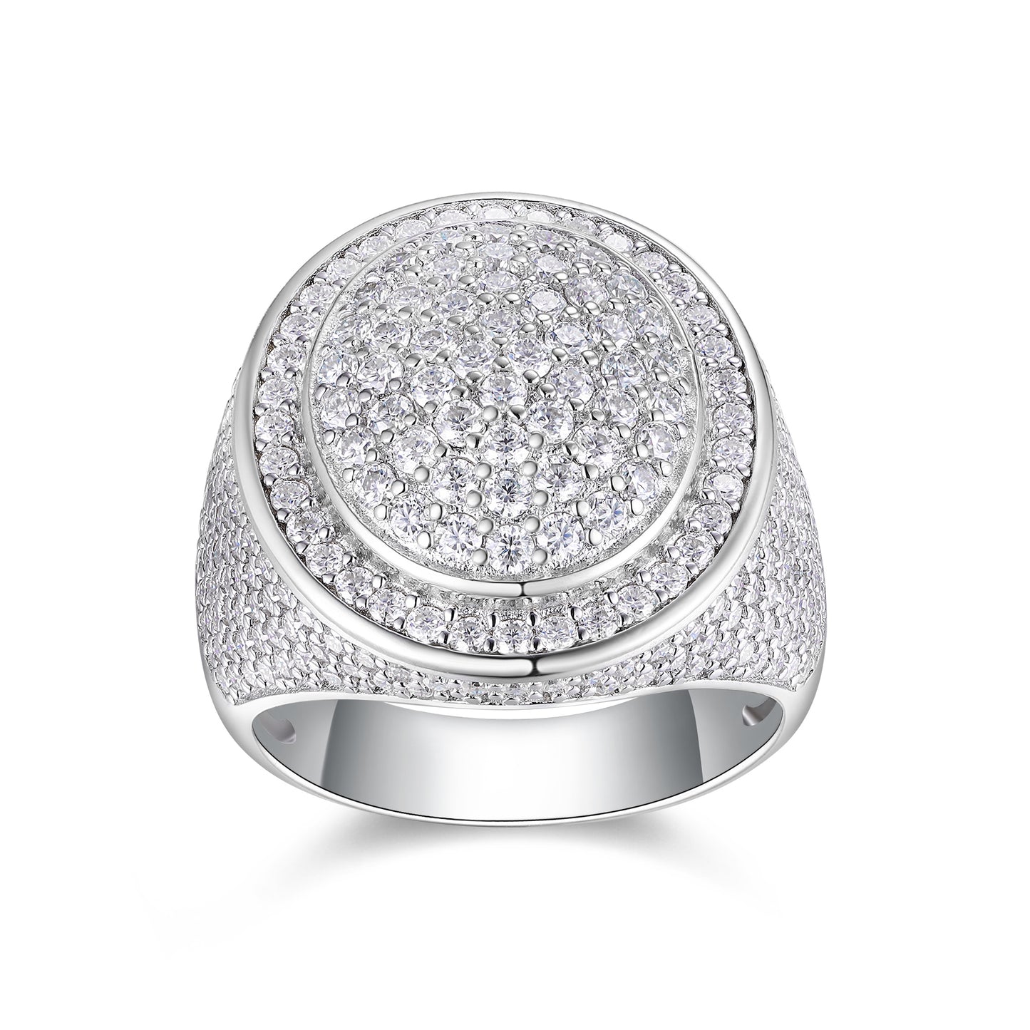 Anillo de diamante para hombre