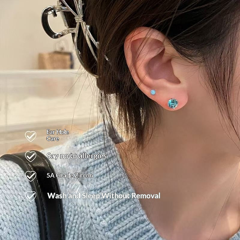 Aros Steel Blue Zircon Four
