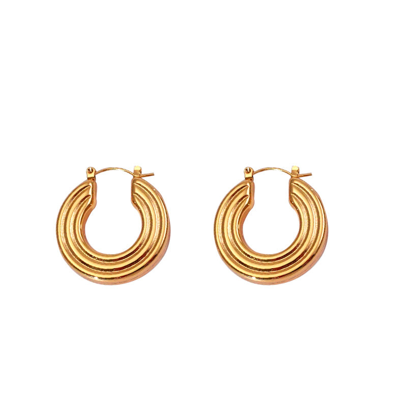 Aros Ancient Egyptian Titanium Steel Round