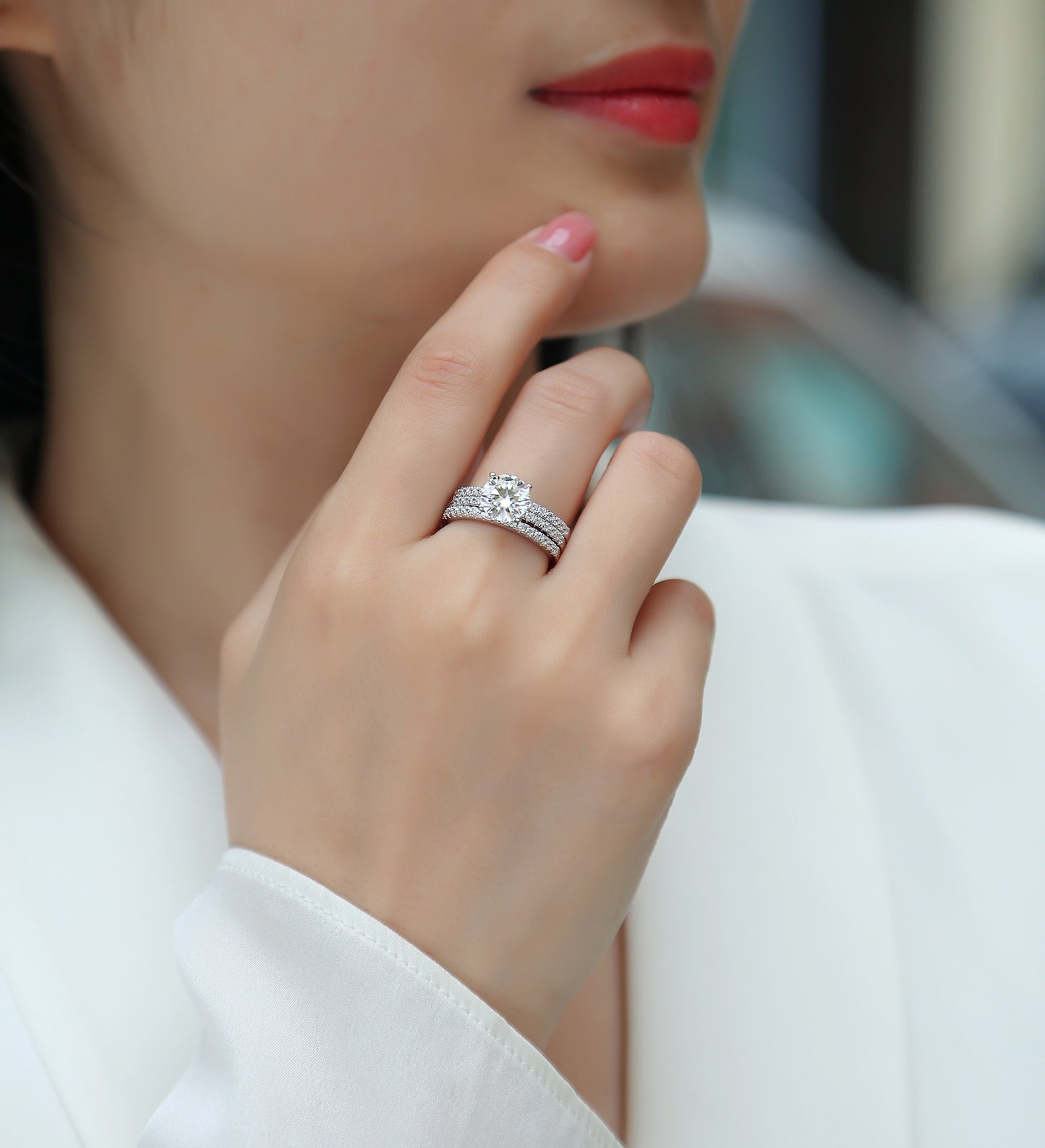 Anillo Princess Shine