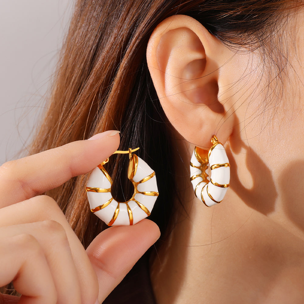 Aros Amber Twisted Resin
