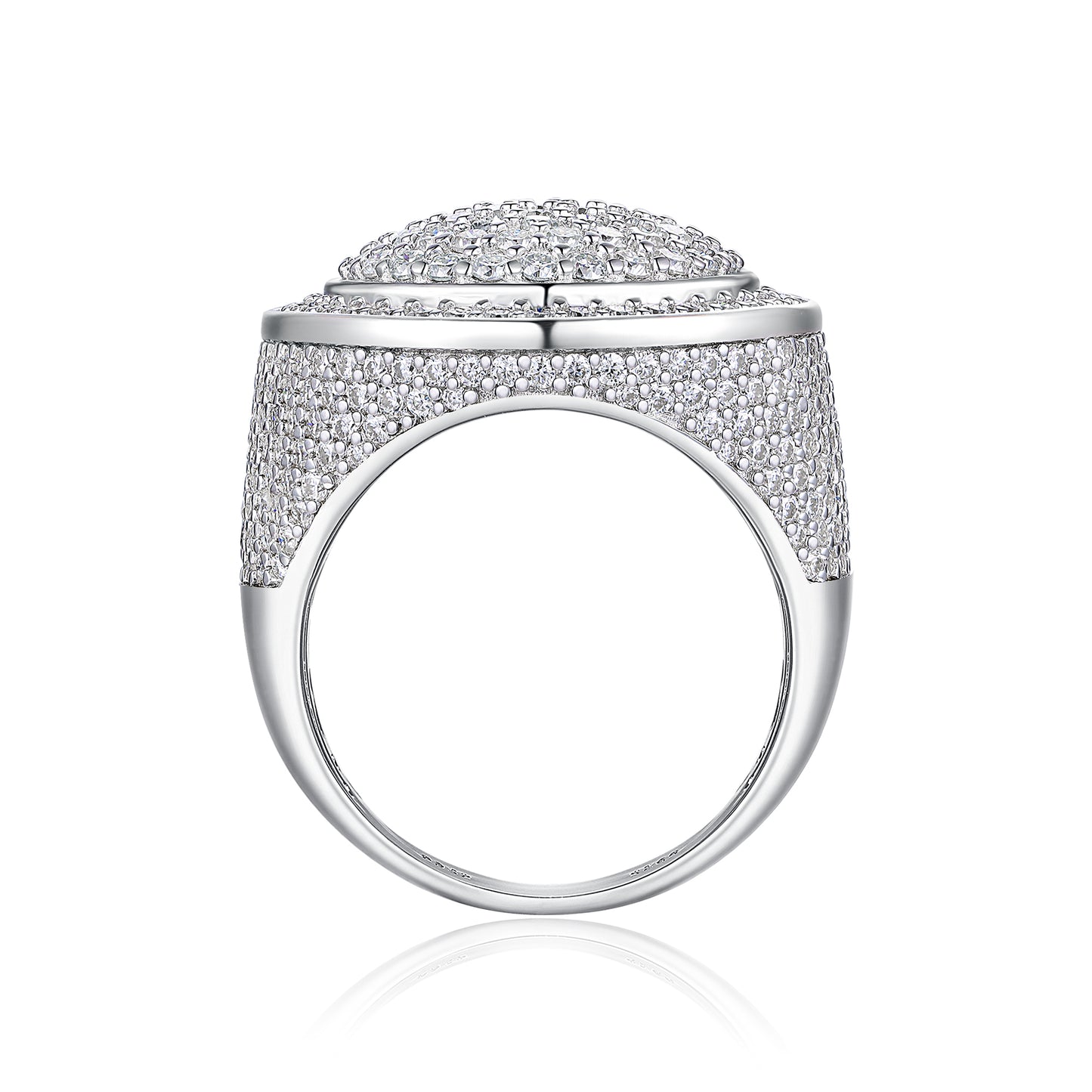 Anillo de diamante para hombre