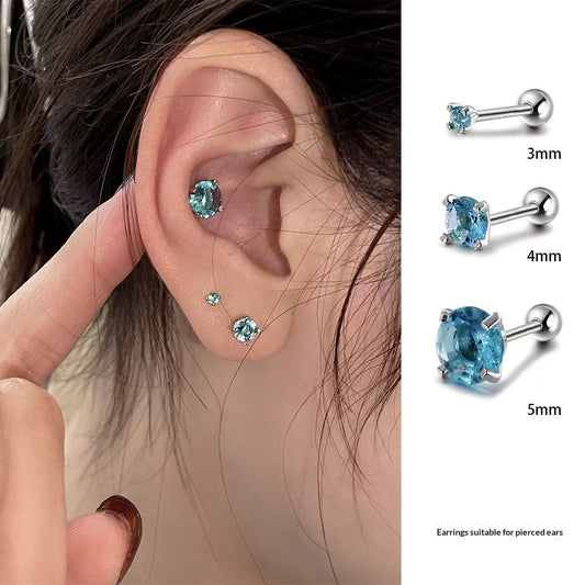 Aros Steel Blue Zircon Four