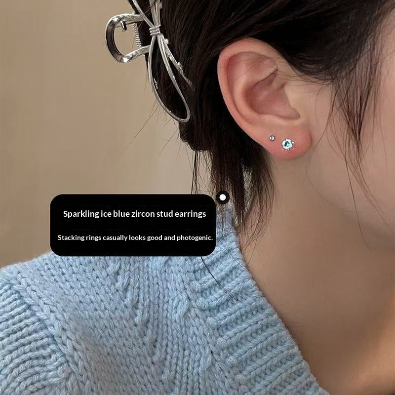 Aros Steel Blue Zircon Four