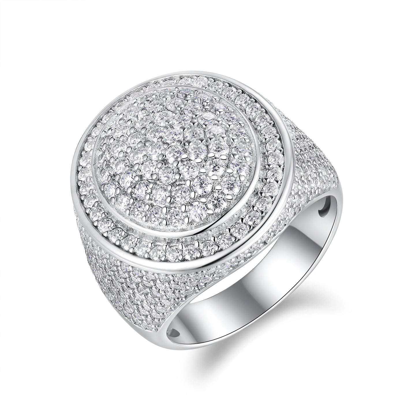 Anillo de diamante para hombre