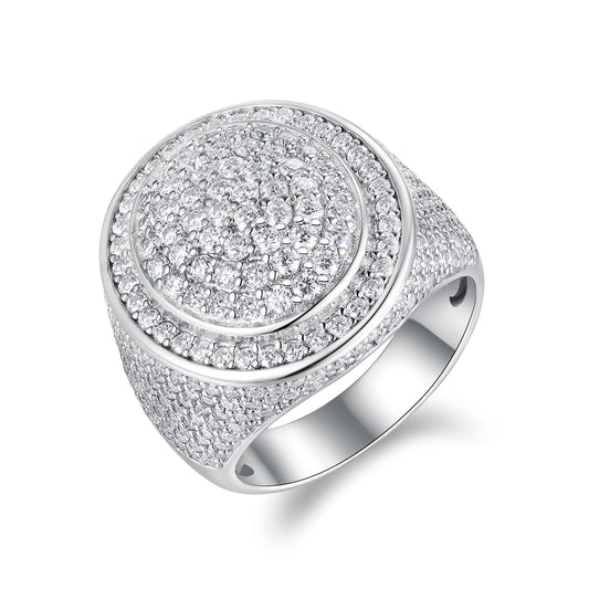 Anillo de diamante para hombre