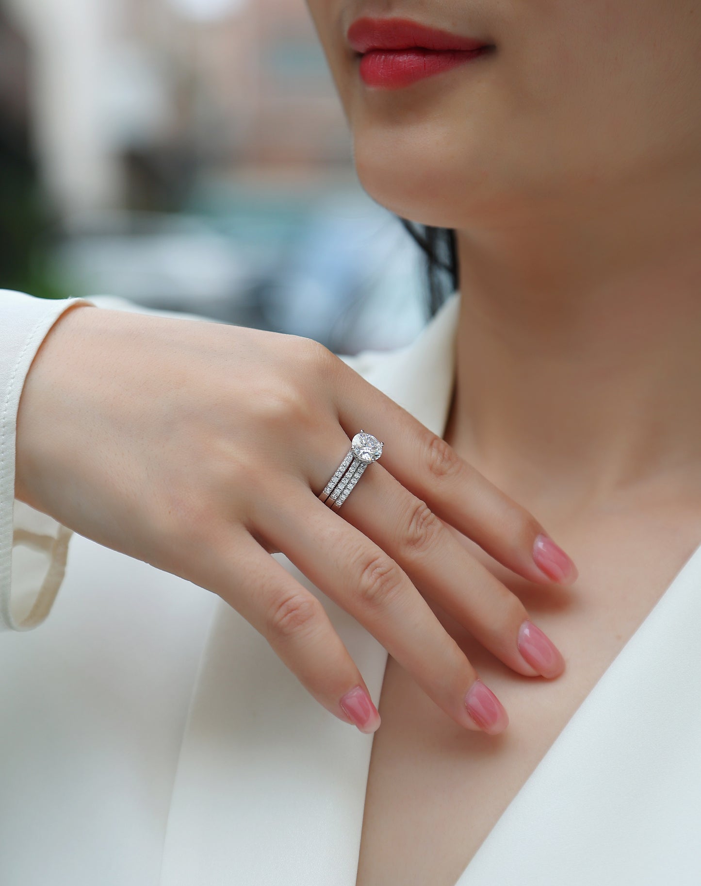 Anillo Princess Shine