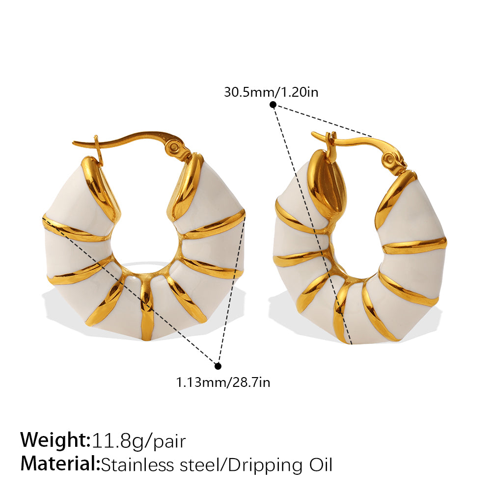 Aros Amber Twisted Resin